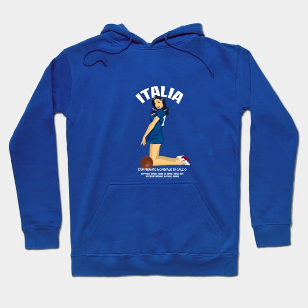 FORZA ITALIA Hoodie by DESPOP